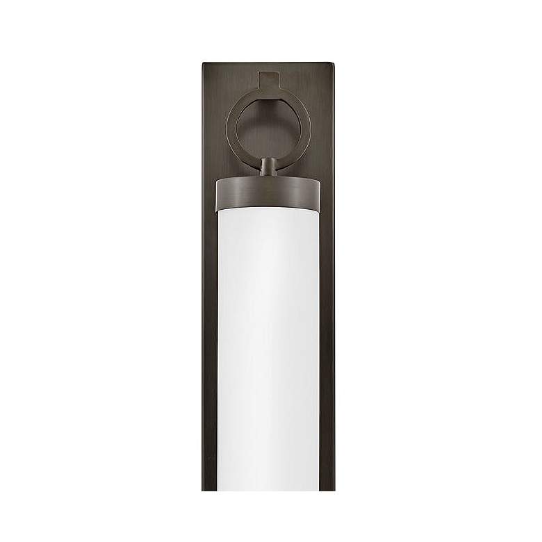 Image 2 Hinkley Baylor 30" High Black Oxide LED Wall Sconce more views