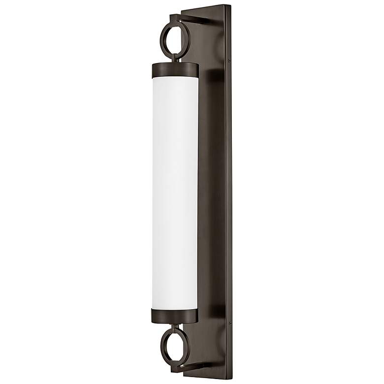 Image 5 Hinkley Baylor 30" High Black Oxide LED Wall Sconce more views