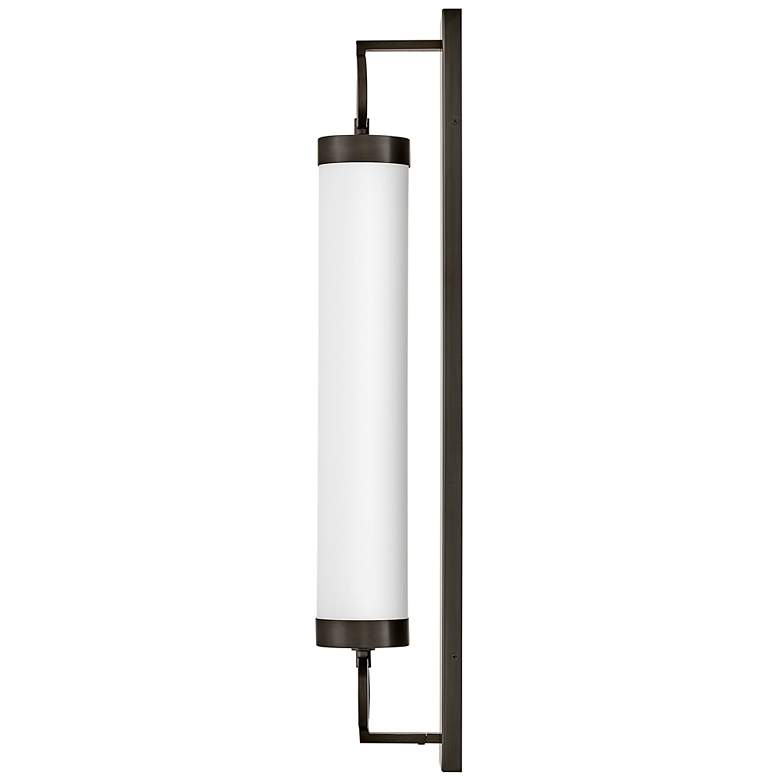 Image 7 Hinkley Baylor 30" High Black Oxide LED Wall Sconce more views