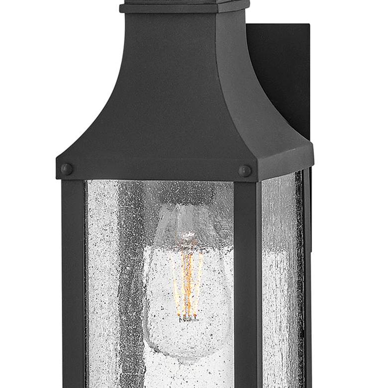 Image 2 Hinkley Beacon Hill 18" High Museum Black Outdoor Wall Light more views