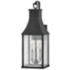 Hinkley Beacon Hill 26 1/4" Museum Black Outdoor Lantern Wall Light