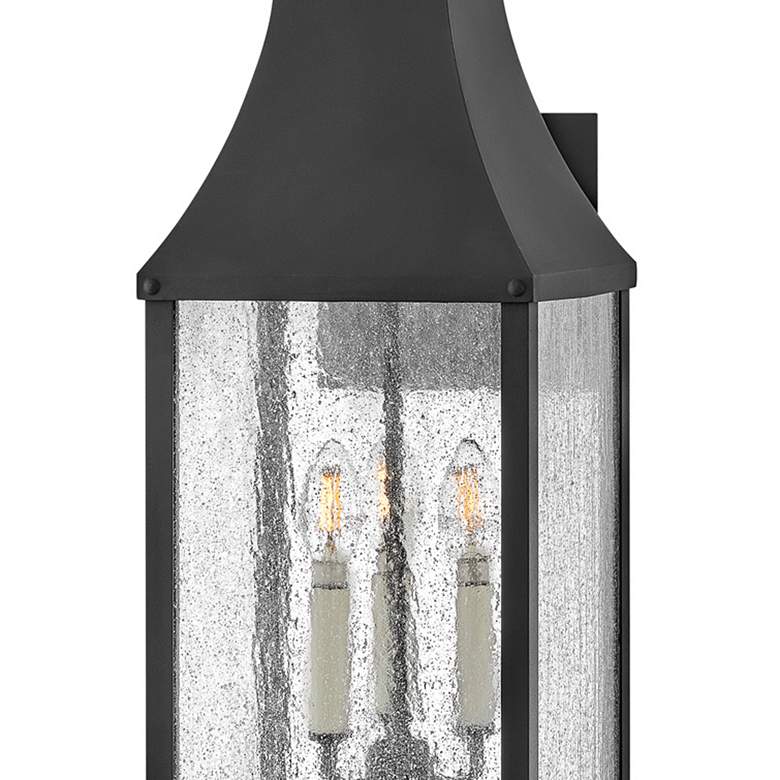 Image 2 Hinkley Beacon Hill 26 1/4" Museum Black Outdoor Lantern Wall Light more views