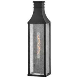Hinkley Beacon Hill 30"H Museum Black LED Outdoor Wall Light