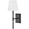 Hinkley Beale 19 1/4" High Black Wall Sconce