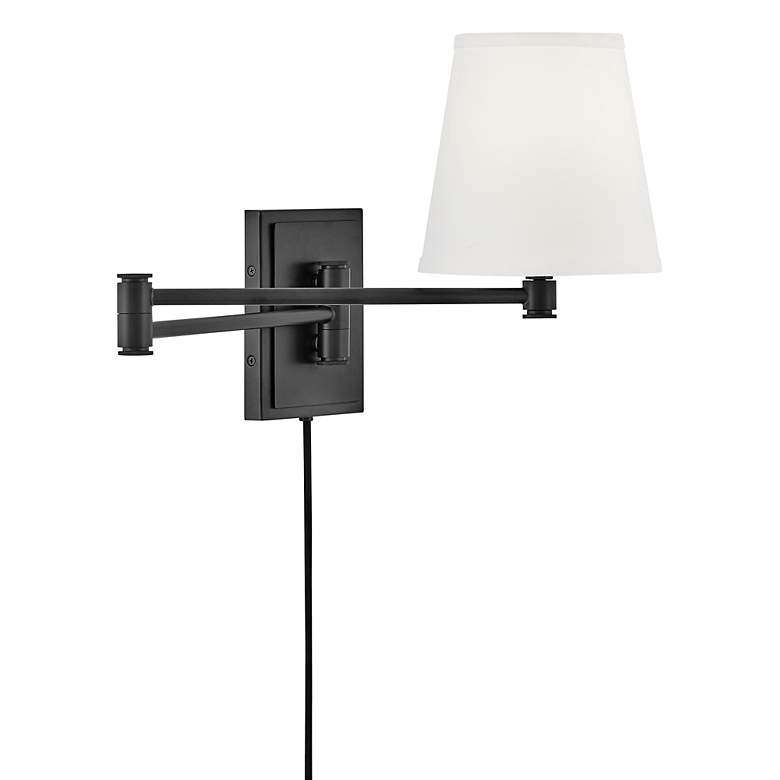 Image 3 Hinkley Beale Black Swing Arm Wall Lamp more views