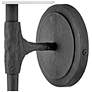 5_Hinkley Beaumont 16 1/4" High Black Finish Traditional Wall Sconce more views