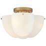 5_Hinkley Becca 14" Wide Heritage Brass Ceiling Light more views