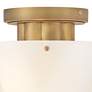 6_Hinkley Becca 14" Wide Heritage Brass Ceiling Light more views