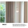 7_Hinkley Beck 9" Wide Lacquered Brass Ceiling Light more views