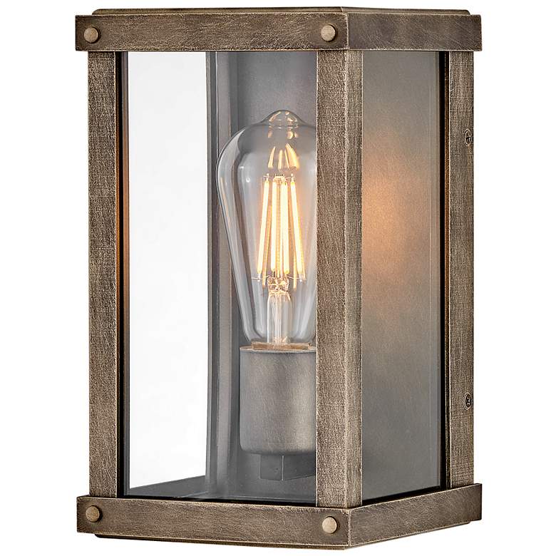 Image 4 Hinkley Beckham 10" High Burnished Bronze Outdoor Wall Light more views