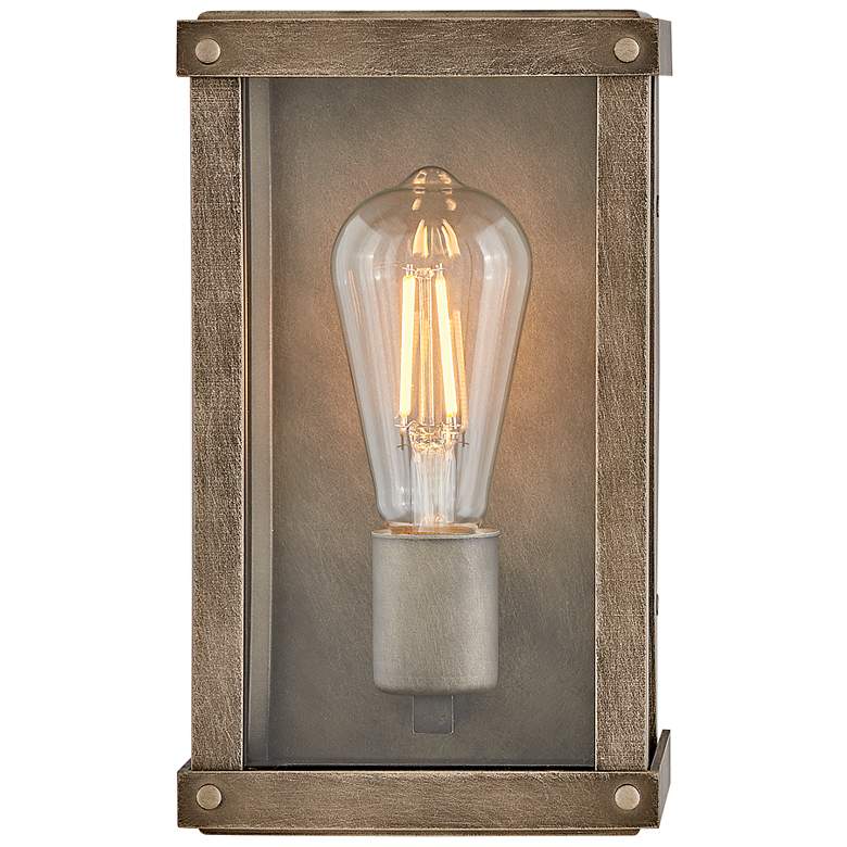 Image 5 Hinkley Beckham 10" High Burnished Bronze Outdoor Wall Light more views