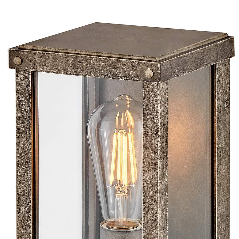 Image 7 Hinkley Beckham 10" High Burnished Bronze Outdoor Wall Light more views