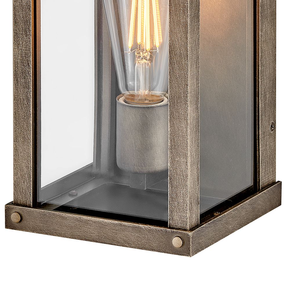 Hinkley Beckham 10" High Burnished Bronze Outdoor Wall Light