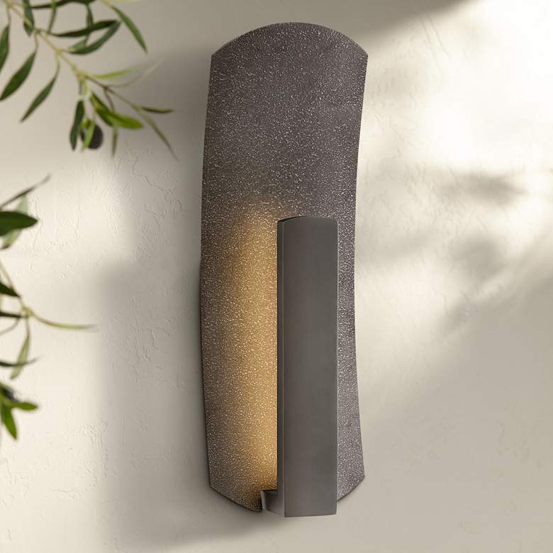 Image 1 Hinkley Bend 26" High Bronze Outdoor Wall Light