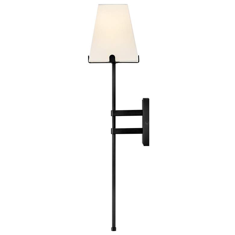 Image 6 Hinkley Benton 30" High Black Wall Sconce more views