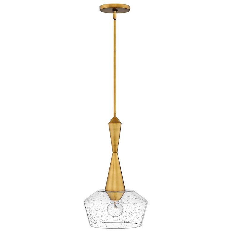 Image 2 Hinkley Bette 12 1/2" Wide Heritage Brass Pendant Light