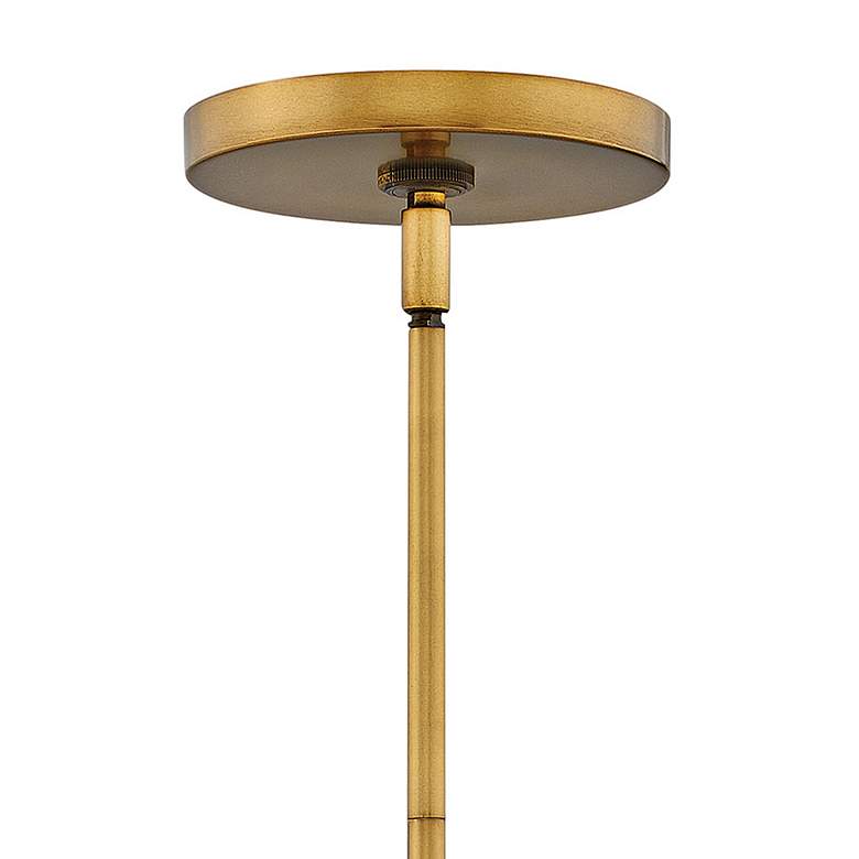 Image 5 Hinkley Bette 12 1/2" Wide Heritage Brass Pendant Light more views