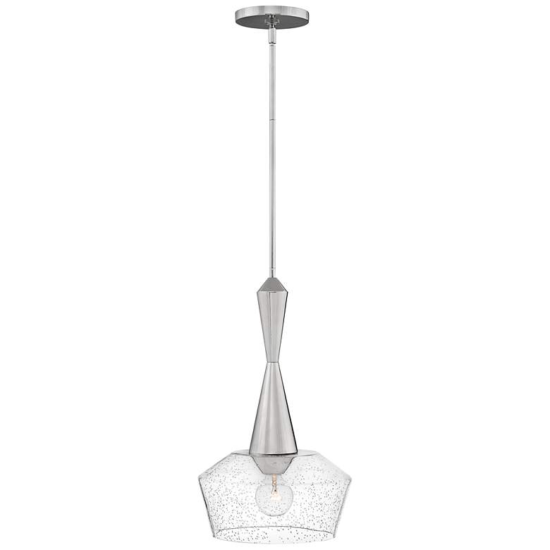 Image 3 Hinkley Bette 12 1/2" Wide Polished Nickel Pendant Light more views