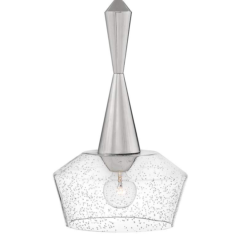 Image 6 Hinkley Bette 12 1/2" Wide Polished Nickel Pendant Light more views