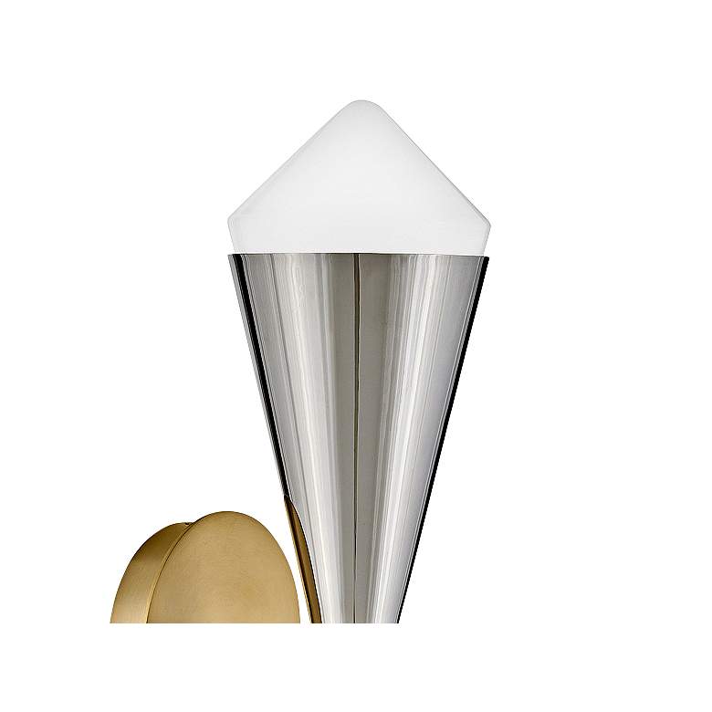 Image 2 Hinkley Betty 22" High Polished Nickel 2-Light Wall Sconce more views