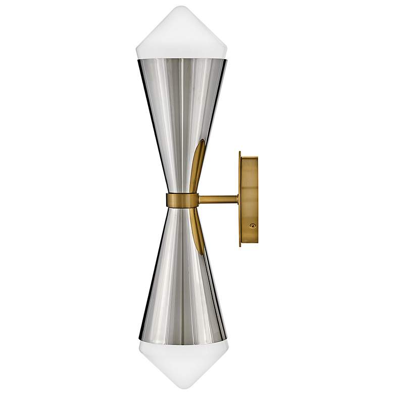 Image 4 Hinkley Betty 22" High Polished Nickel 2-Light Wall Sconce more views