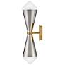 4_Hinkley Betty 22" High Polished Nickel 2-Light Wall Sconce more views
