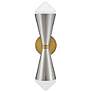 5_Hinkley Betty 22" High Polished Nickel 2-Light Wall Sconce more views