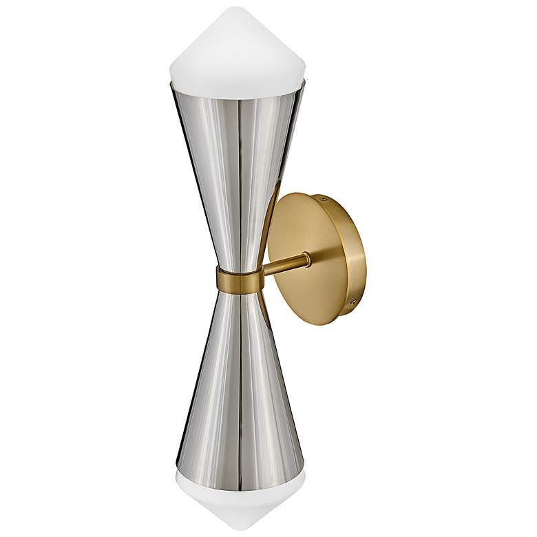 Image 6 Hinkley Betty 22" High Polished Nickel 2-Light Wall Sconce more views