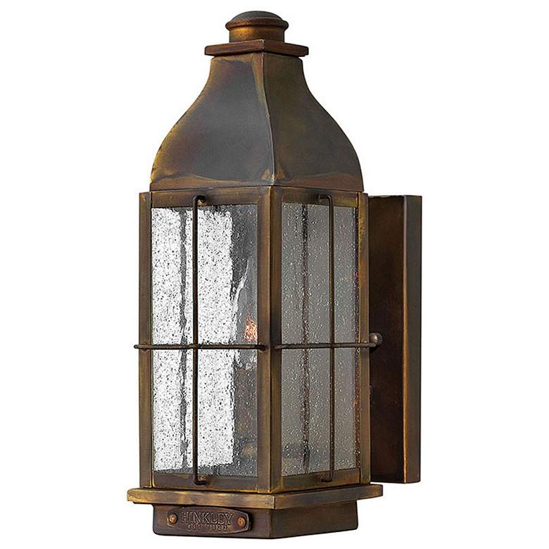 Image 1 Hinkley Bingham 12 1/2" High Sienna Outdoor Wall Lantern