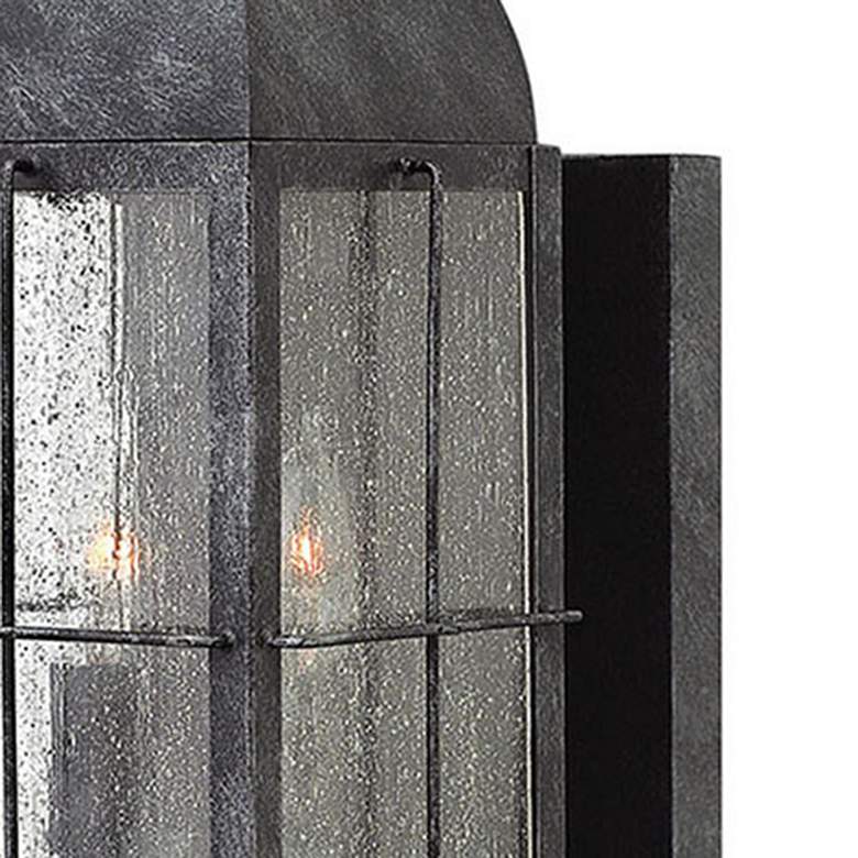 Image 2 Hinkley Bingham 16" High Graystone Outdoor Wall Light more views