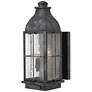 2_Hinkley Bingham 16" High Graystone Outdoor Wall Light more views