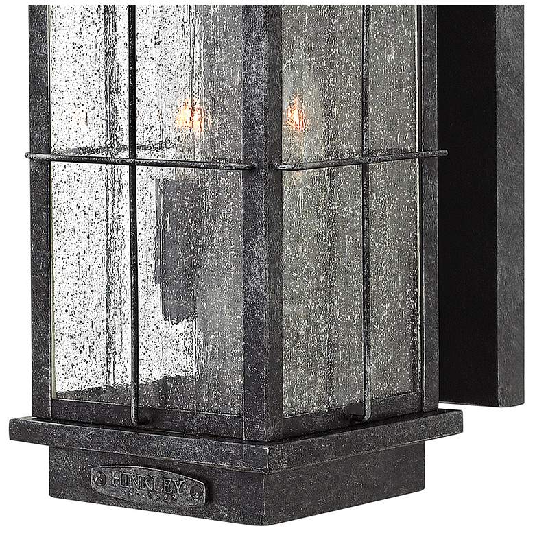 Image 5 Hinkley Bingham 16" High Graystone Outdoor Wall Light more views
