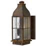 Hinkley Bingham 16" High Sienna Bronze Outdoor Wall Light Lantern