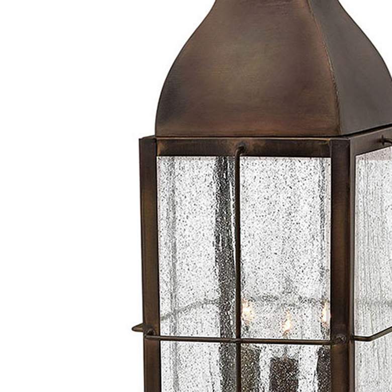 Image 2 Hinkley Bingham 21.25" HIgh 3-Light Sienna Bronze Outdoor Pier Light more views