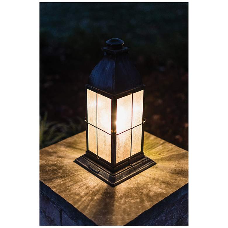 Image 4 Hinkley Bingham 21.25" HIgh 3-Light Sienna Bronze Outdoor Pier Light more views