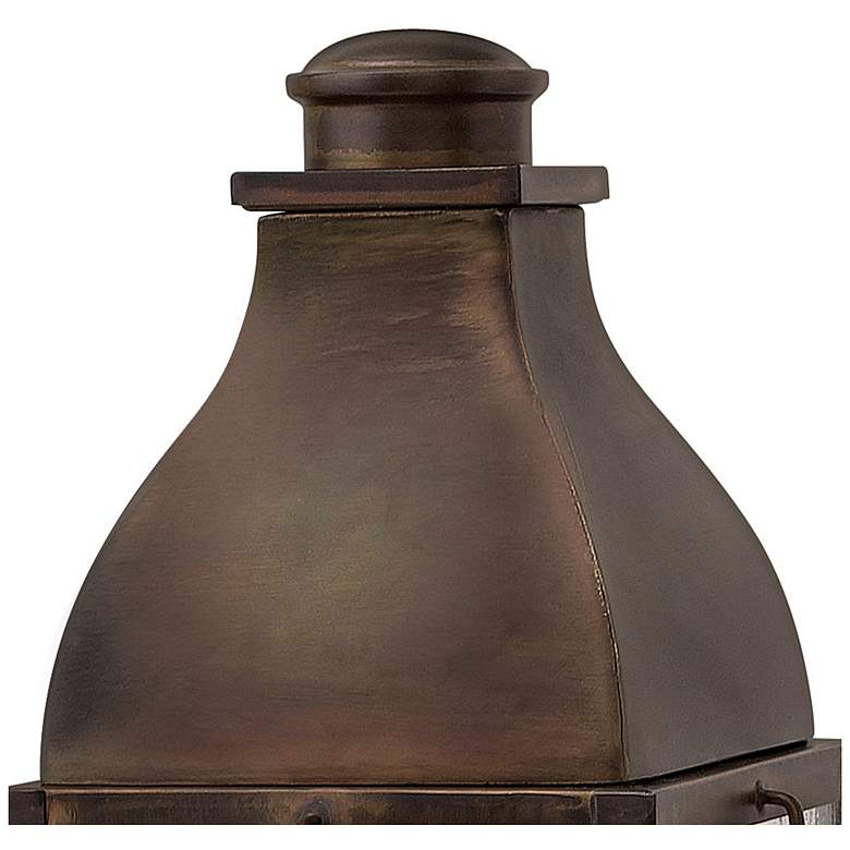 Image 5 Hinkley Bingham 21.25" HIgh 3-Light Sienna Bronze Outdoor Pier Light more views
