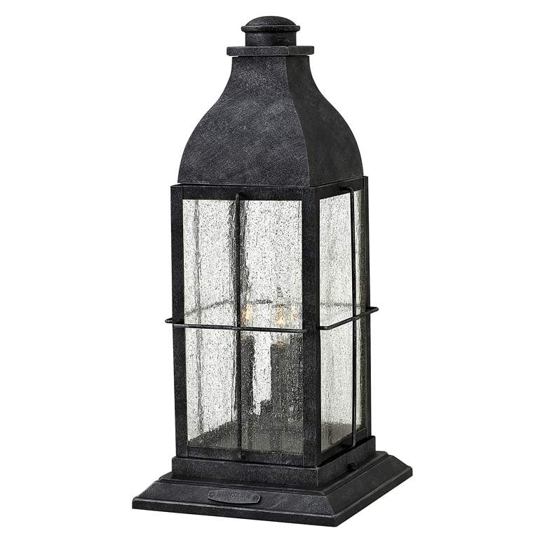 Image 2 Hinkley Bingham 21 1/4"H Greystone LED Outdoor Post Light more views
