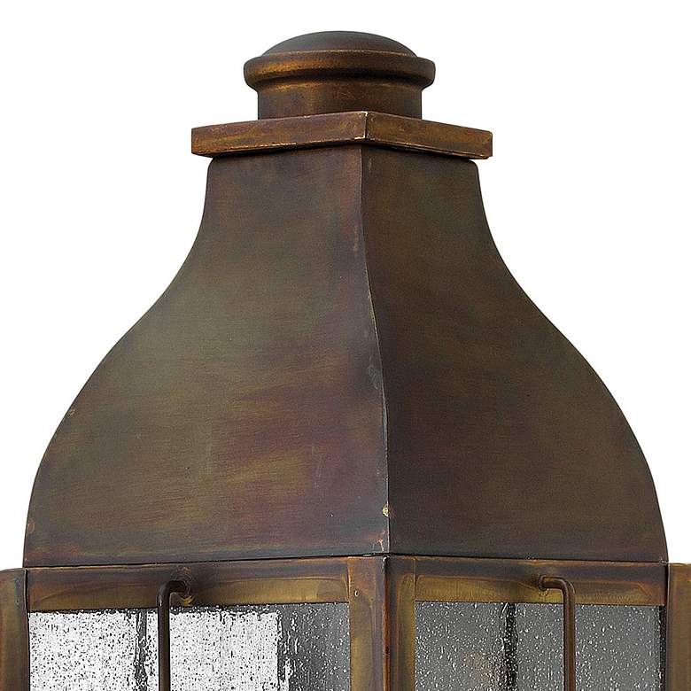 Image 4 Hinkley Bingham 21" High Sienna Brass Outdoor Wall Light more views