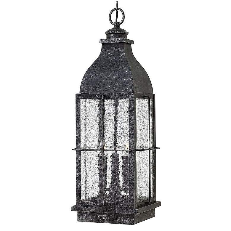 Image 2 Hinkley Bingham 23 1/2" High Greystone Outdoor Hanging Light more views