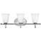 Hinkley Blythe 24 3/4"W Polished Nickel 3-Light Bath Light