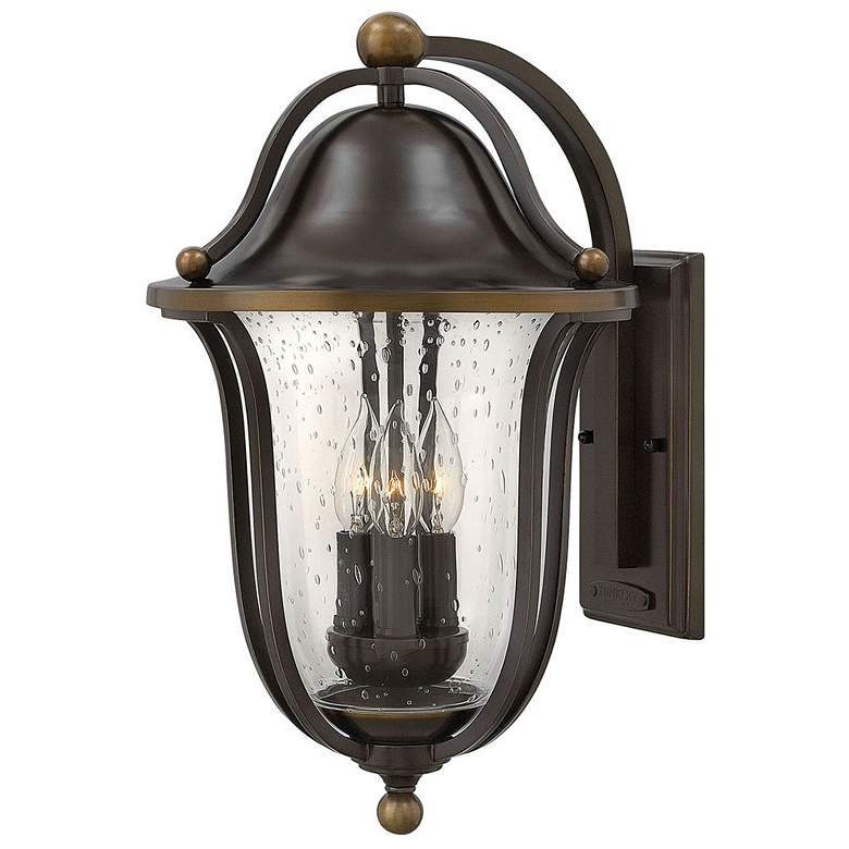 Image 1 Hinkley Bolla 11" Wide Olde Bronze Outdoor Wall Light