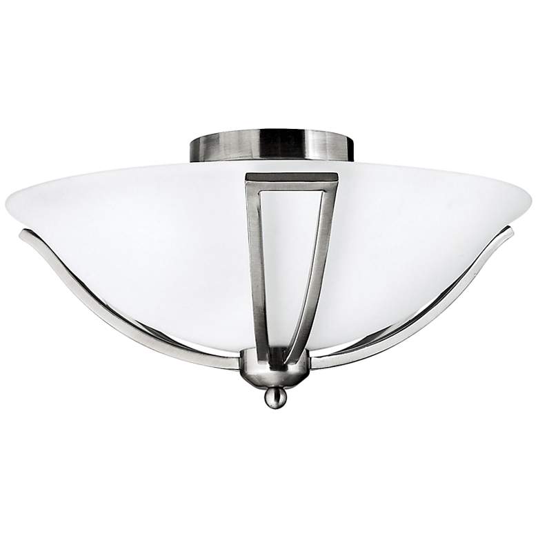 Image 2 Hinkley Bolla 16 3/4 inch Wide Brushed Nickel Ceiling Light