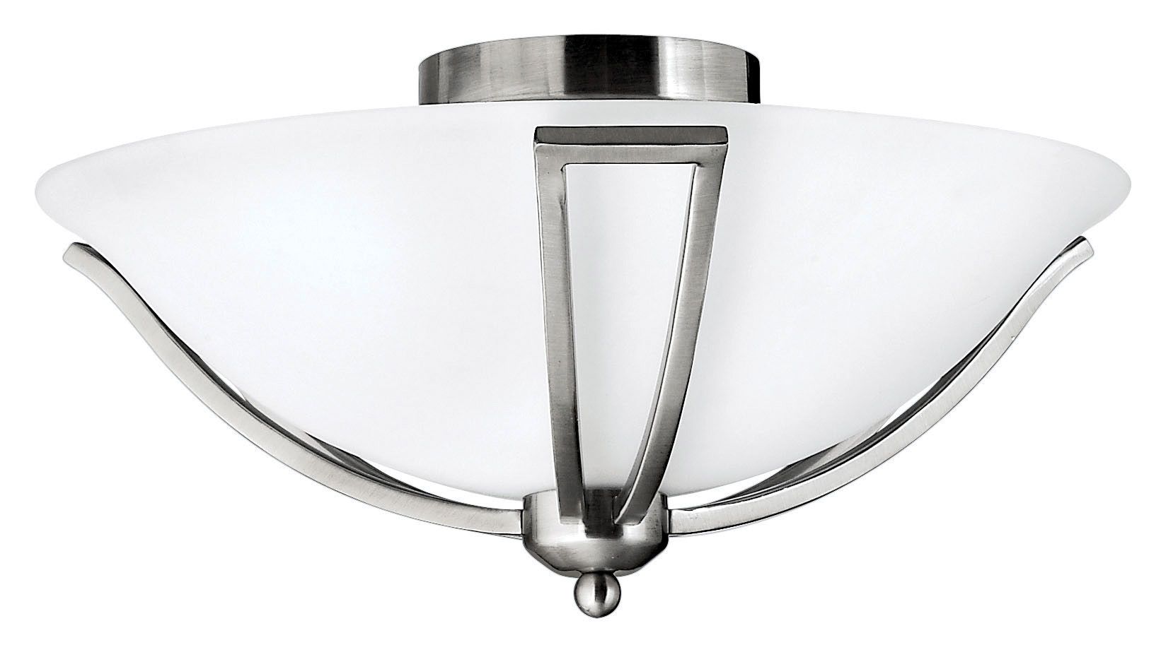 Image 3 Hinkley Bolla 16 3/4" Wide Brushed Nickel Ceiling Light more views