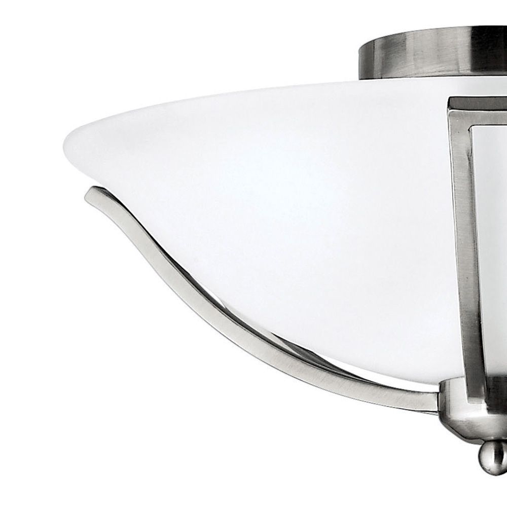 Image 4 Hinkley Bolla 16 3/4" Wide Brushed Nickel Ceiling Light more views