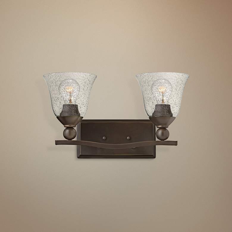 Image 1 Hinkley Bolla 16" Wide Olde Bronze 2-Light Bath Light