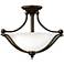 Hinkley Bolla 19 1/4" High Olde Bronze Opal Ceiling Light