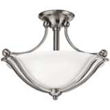 Hinkley Bolla 19 1/4&quot; Wide Brushed Nickel Ceiling Light