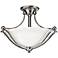Hinkley Bolla 19 1/4" Wide Brushed Nickel Ceiling Light