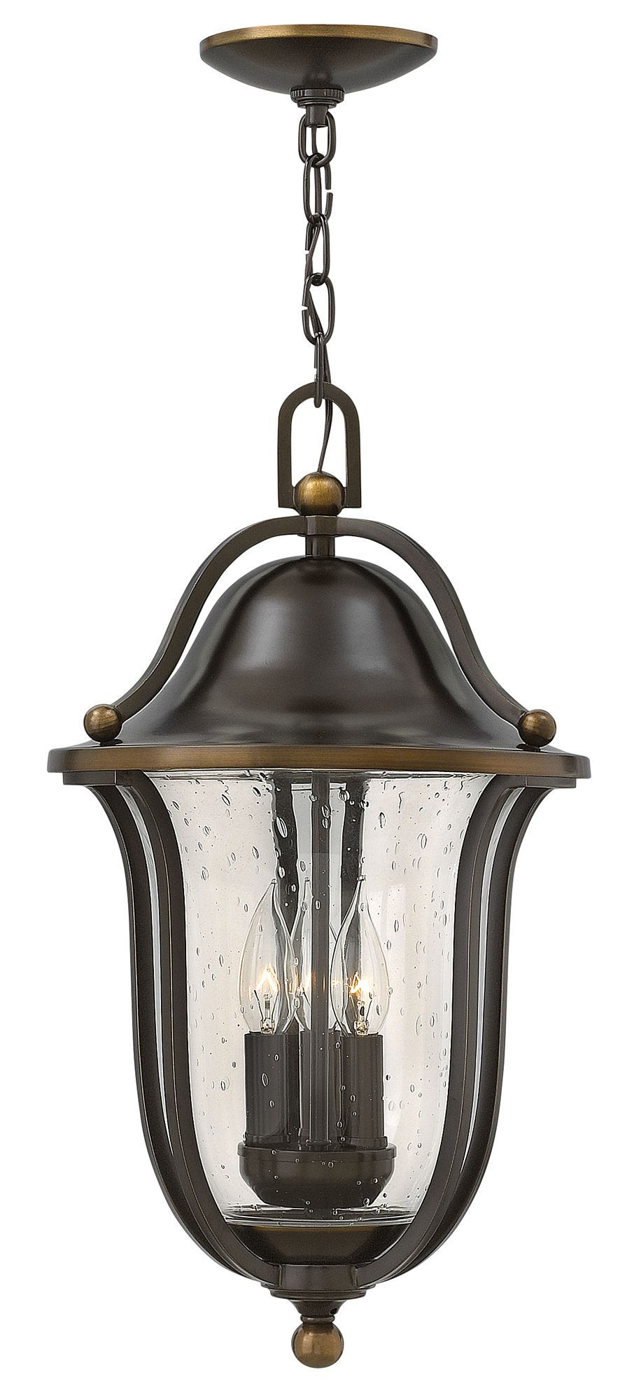 Thumbnail3 of Hinkley Bolla 20 1/2" High Olde Bronze Outdoor Hang Light more views