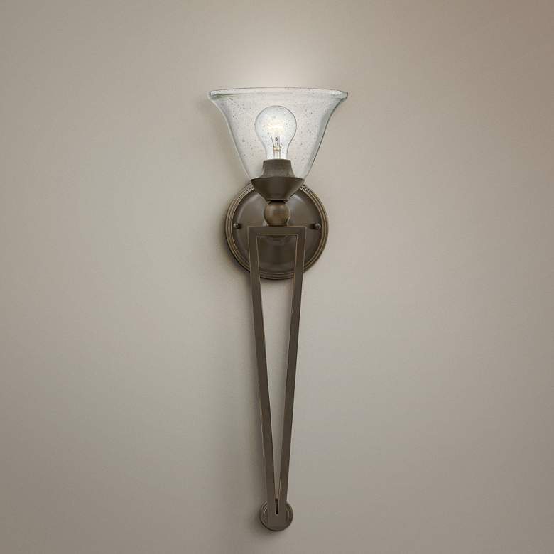 Image 1 Hinkley Bolla 26 inch High Olde Bronze Wall Sconce